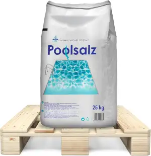 Salinen Poolsalz 1000 kg - bietet höchste Reinheit und ist bestens für alle Pools mit Salzelektrolyseanlagen geeignet.