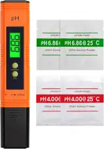 Measury PH Wert Messgerät Pool, PH Messgerät Pool Digital, PH Meter Wein, Wasser und Urin, 0.00-14.00 pH Messer Tester