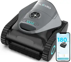 (2026 Neu) Talosbo C1 Poolroboter Boden und Wand, Wasserlinie, 180μm Filterkorb 
