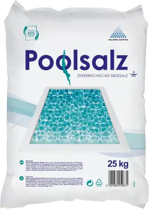 3 x Salinen Poolsalz 25kg für Salzwasser-Pool & Schwimmbad I hochreines Siedesal