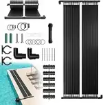 Solar Poolheizung Set 300x70 cm, Solarheizung Solarkollektor Pool Schwimmbad Solarabsorber Warmwa...