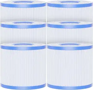 AQUALTRA Pool Filterkartuschen Typ D für P57100102, P57000104, 95 x 108 MM Aufst