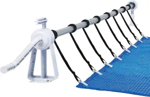 UISEBRT Pool Aufroller Aufrollsysteme 1,05m - 6,15m für Poolfolien, Aufrollvorri