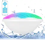 COOLWEST LED Poolbeleuchtung Par56, 72W RGBW Unterwasser Licht LED, 12V AC/DC Pool Beleuchtung Wasserdicht IP68 mit Fernbedienung für Badewanne Pool oder Spa