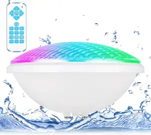 COOLWEST LED Poolbeleuchtung Par56, 72W RGBW Unterwasser Licht LED, 12V AC/DC Po