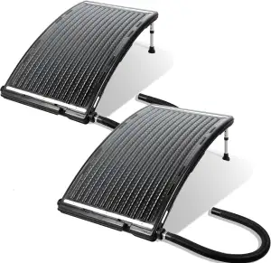 Herrselsam Poolheizung Solar 2 Sets, Solarheizung Pool 113 x 69 x 35 cm, Sonnenk
