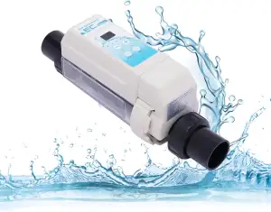 220V Universal Salzwasser Pool Chlorinator 8G/H Salzanlage Schwimmbad Salzwasser Elektrolyse Salz Maker für 50m³ hwimmbad selbstreinigend