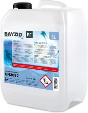 Höfer Chemie Algizid Algenverhütung 5L - Algenvernichter Pool - Präventiver Schu
