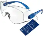 Dräger Schutzbrille X-pect 8120 | Einstellbare Überbrille auch für Brillenträger | Für Baustelle,...