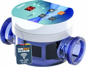poolomio® Chlorinator für Pools bis 20 m³ mit Smarter App-Steuerung | Salz-Elekt