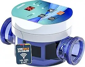 poolomio® Chlorinator für Pools bis 20 m³ mit Smarter App-Steuerung | Salz-Elekt
