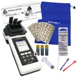 PoolLAB 2.0 Special Edition inkl. 140 Testtabletten - Wassertester für Pools (Photometer) Bluetooth WLAN Pooltester Messgerät Chlor pH-Wert Phenol Red Alkalinity M Cyanursäure
