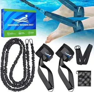 Schwimmgurt für Pool | 2.5-7.5M Einstellbare Schwimmwiderstand Gürtel | Schwimmg