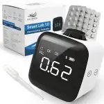 SmartLab 1.0 – Digitaler Pool Wassertester 6-in-1 – Photometer für Chlor, pH, Alkalinität & CYA – Messgerät für präzise Wasseranalyse