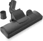 Premium Staubsaugerdüse Universal mit Fadenhebern für Rohre 32–35 mm – Umschaltdüse mit Rollen & Halterung – kompatibel mit Kärcher Siemens Bosch Miele Philips AEG Rowenta – Teppich & Hartboden