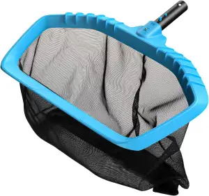 Mowend Pool Kescher Bodenkescher, 34cm Tiefe Poolreinigung Bodenkescher mit halt