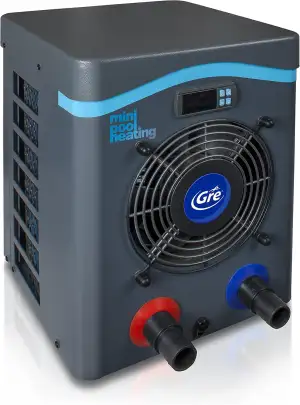 Gre HPM20 – Mini-Wärmepumpe für Aufstellpools bis zu 20 m³, Heizsystem für Aufst