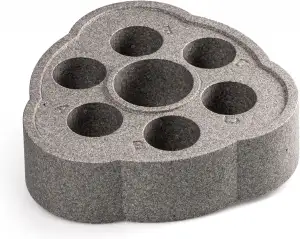 Kirami Tubbar 2 schwimmender Getränkehalter Minibar für Badefass & Pool grau