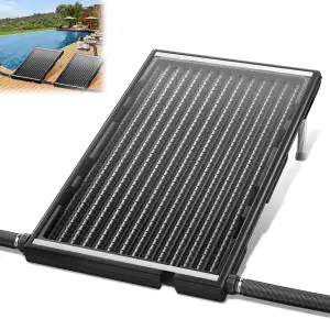 Aufun Sonnenkollektor Pool Poolheizung Solar 110x69x14 cm Solarheizung Pool 1000