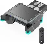 Ultenic S1 Poolroboter Kabelloser Poolsauger, Solarbetriebener Poolskimmer, 6 L Kapazität, Poolroboter Akku mit Selbsteinparkfunktion, Hybridenergieversorgung, Fernbedienung