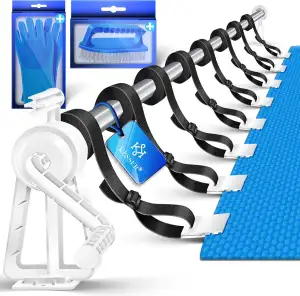 KESSER® Pool Aufroller Premium Aufrollsystem 1,05m - 6,15 m für Solarplane | mob