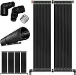 KESSER® Solarkollektor Poolheizung 300x70 cm, Pool Zubehör, Wärmepumpe Pool, Solar Poolheizer für...