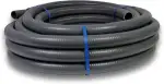 POOL Total 25 m Flexfit Flexibler PVC Druckschlauch Ø 50mm, grau Flex Rohr/Poolschlauch zur unterirdischen Verlegung