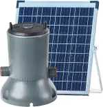 Summer Fun Solar Pool-Kartuschenfilter 1000 l/h inkl. Solarmodul