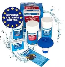 PoolsBest Pool Starter Set 5 in 1 I Pool-Reinigungsset komplett zur Wasserpflege