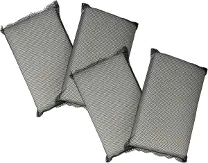 vhbw 4X Filterpad kompatibel mit Meranus Power 4,1, 4 Poolsauger, Poolroboter - 