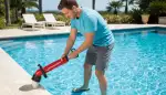 Schwimmbad Verrohrung spülen: Schritt für Schritt