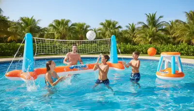 Aufblasbares Pool Spielzeug: Riesen-Spaß garantiert