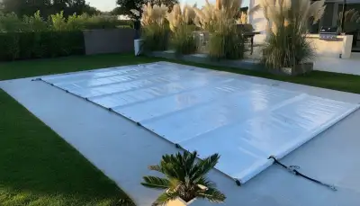 Lamellenabdeckung Pool: Eleganz trifft Effizienz