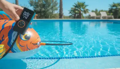 Makellose Wände: Poolroboter Wandreinigung
