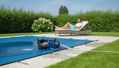 T.I.P. Poolpumpe: Ihr automatischer Helfer für saubere Poolabdeckungen