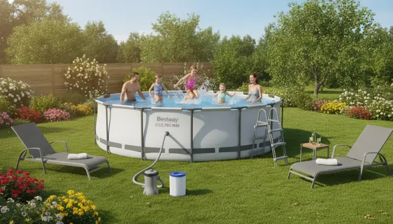 Bestway Pool: Sommerfreude im Garten