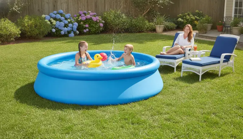 Der perfekte pool aufblasbar für den Sommer