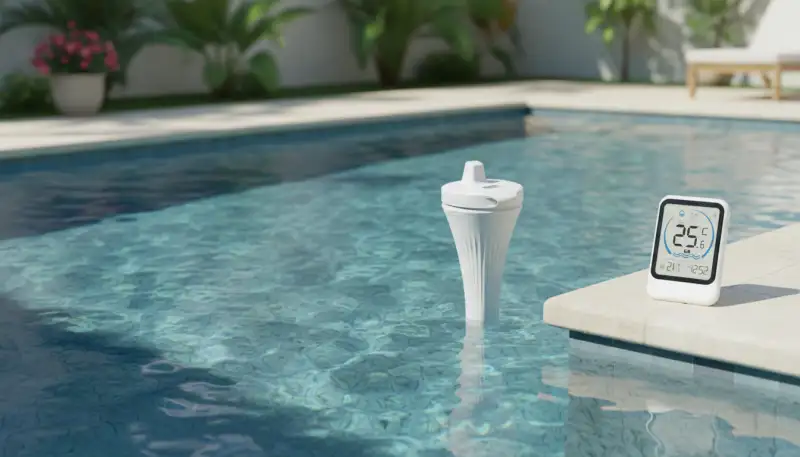 Digitale Poolthermometer: Präzision im Blick