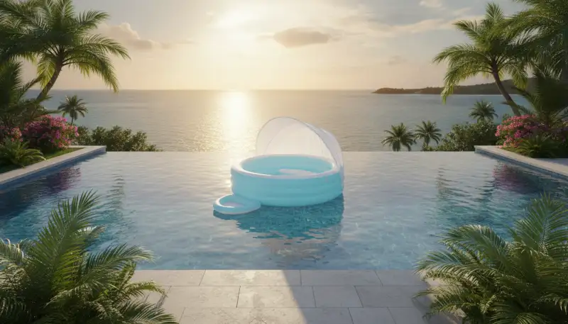 Pool Lounge: Luxus auf dem Wasser