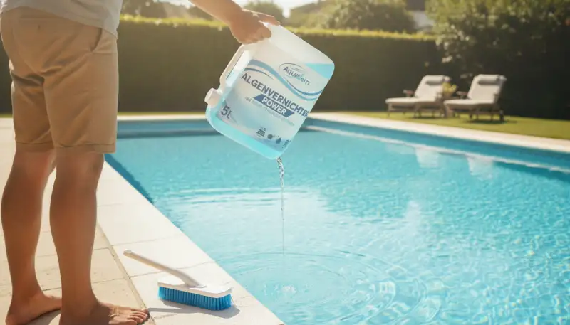 Umfassende Poolhygiene: Algen dauerhaft verhindern